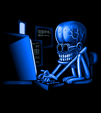 Skull hacker